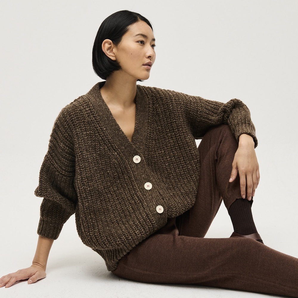 Babaa 100% wool cardigan